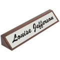 Name Plate Walnut Holder Only